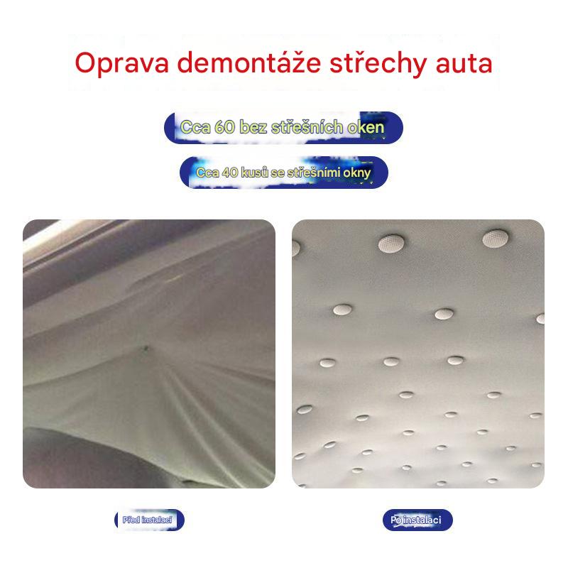 🔥【30% OFF】Plátno střechy auta padá, přezka na opravu hřebíků Úprava a renovace interiéru auta bez demontáže