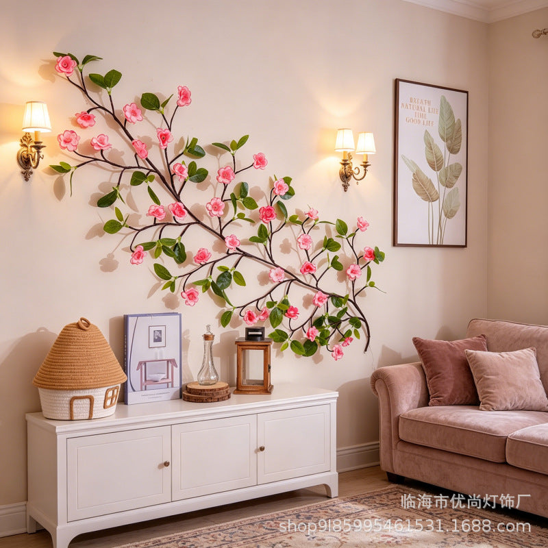 ✨ Luces LED flexibles con forma de rama trepadora y mariposas: crea un ambiente mágico y acogedor en tu hogar 🦋💡
