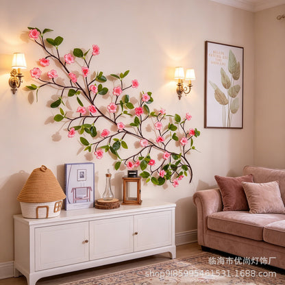 ✨ Luces LED flexibles con forma de rama trepadora y mariposas: crea un ambiente mágico y acogedor en tu hogar 🦋💡