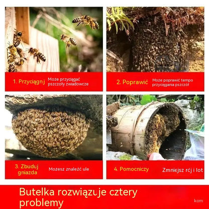 🐝[2 butelki] 🐝Maść wabiąca pszczoły: naturalna formuła, szybko działająca! Szybkie rozwiązanie, aby przyciągnąć roje do ula!