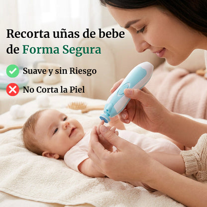 Amoladora de uñas eléctrica segura para niños