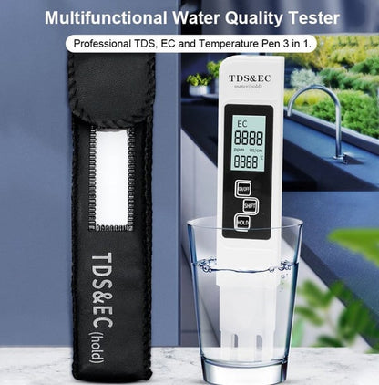 🔥 2 kusy za 23 eur【Kupte 1, získejte 1 zdarma】Digitální analyzátor kvality vody s TDS metrem