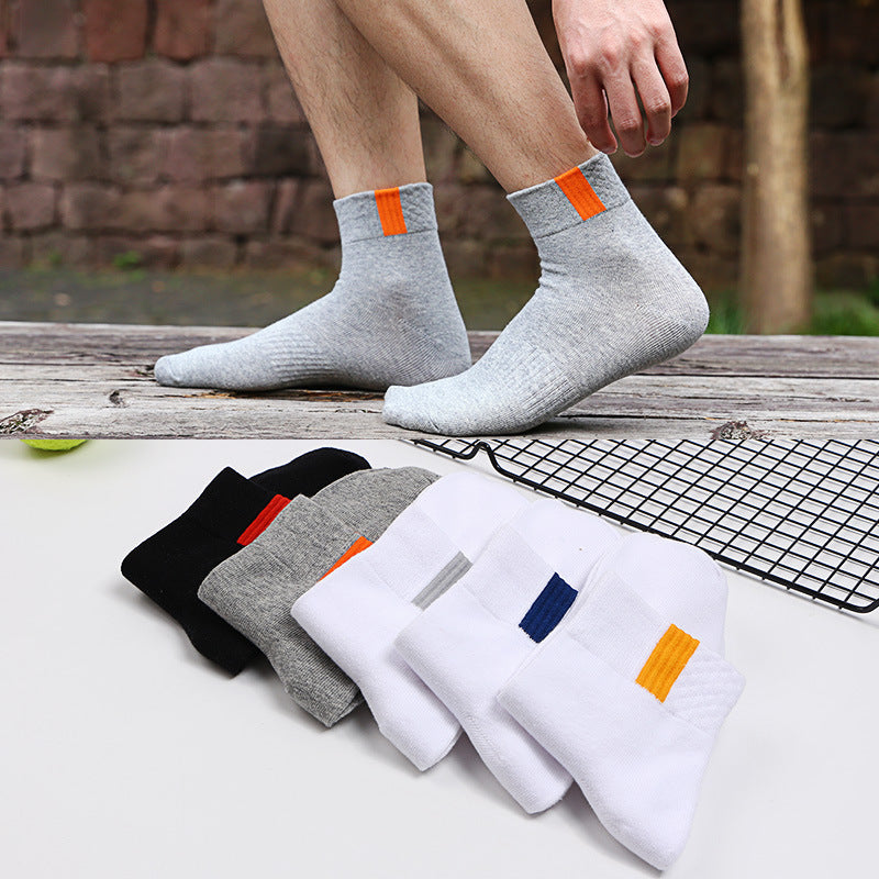 🧦【10 pár】Lélegző, szagálló és izzadságelnyelő sportzokni férfiaknak