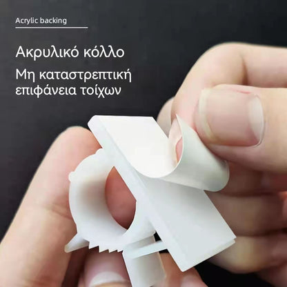 🔥【Συσκευασία 10 τεμαχίων】Κλιπ σωλήνων αερίου, κλιπ σωλήνων νερού, κλιπ ηλεκτρικών καλωδίων, πολυλειτουργικοί σφιγκτήρες σωλήνων οικιακής χρήσης