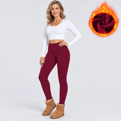 Magasderekú meleg leggings belső szőrbéléssel! Télen is formás maradsz! ❄️🔥