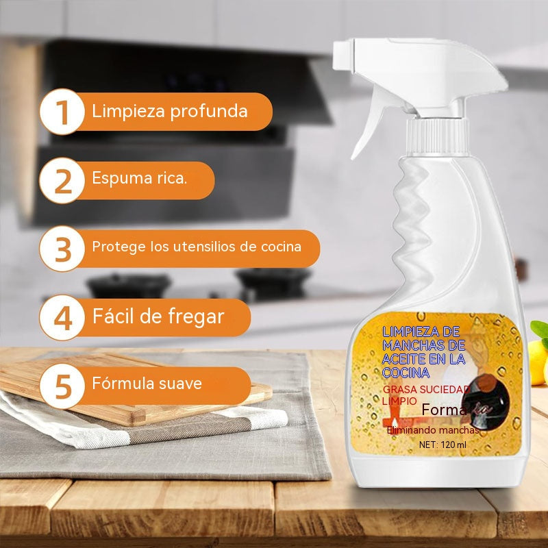 Desengrasante de cocina, limpiador de campanas extractoras de alta resistencia
