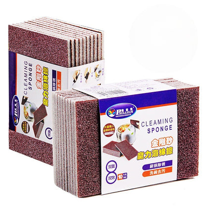 Esponja de nanocarborundo para la limpieza de la cocina