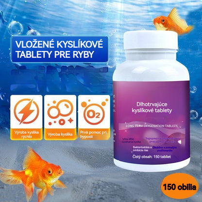 🐟【【150 kapsúl】19 eur za fľašu】💧 Šumivé tablety na čistenie vody v akváriu a jazierku, okysličovacie tablety na akváriu 🔥