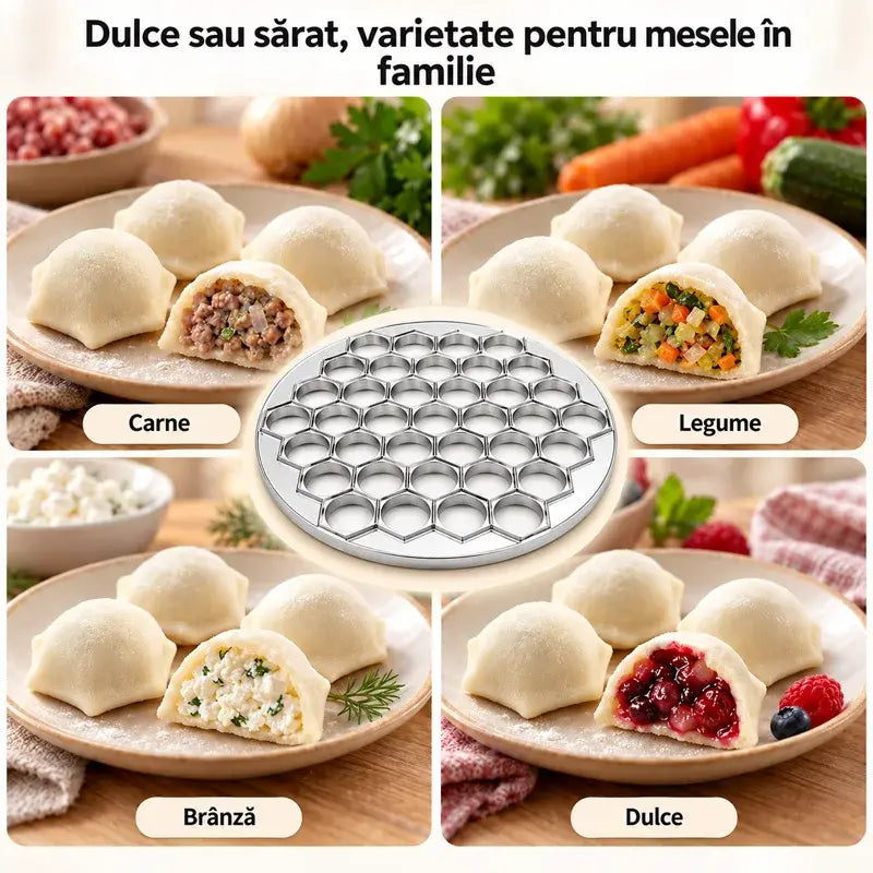 🥟 Pripremite okruglice u tren oka! Kalup i rezač za okruglice s 37 otvora! Oblikujte 37 jednakih okruglica jednim pritiskom – učinkovito, brzo i jednostavno za čišćenje!
