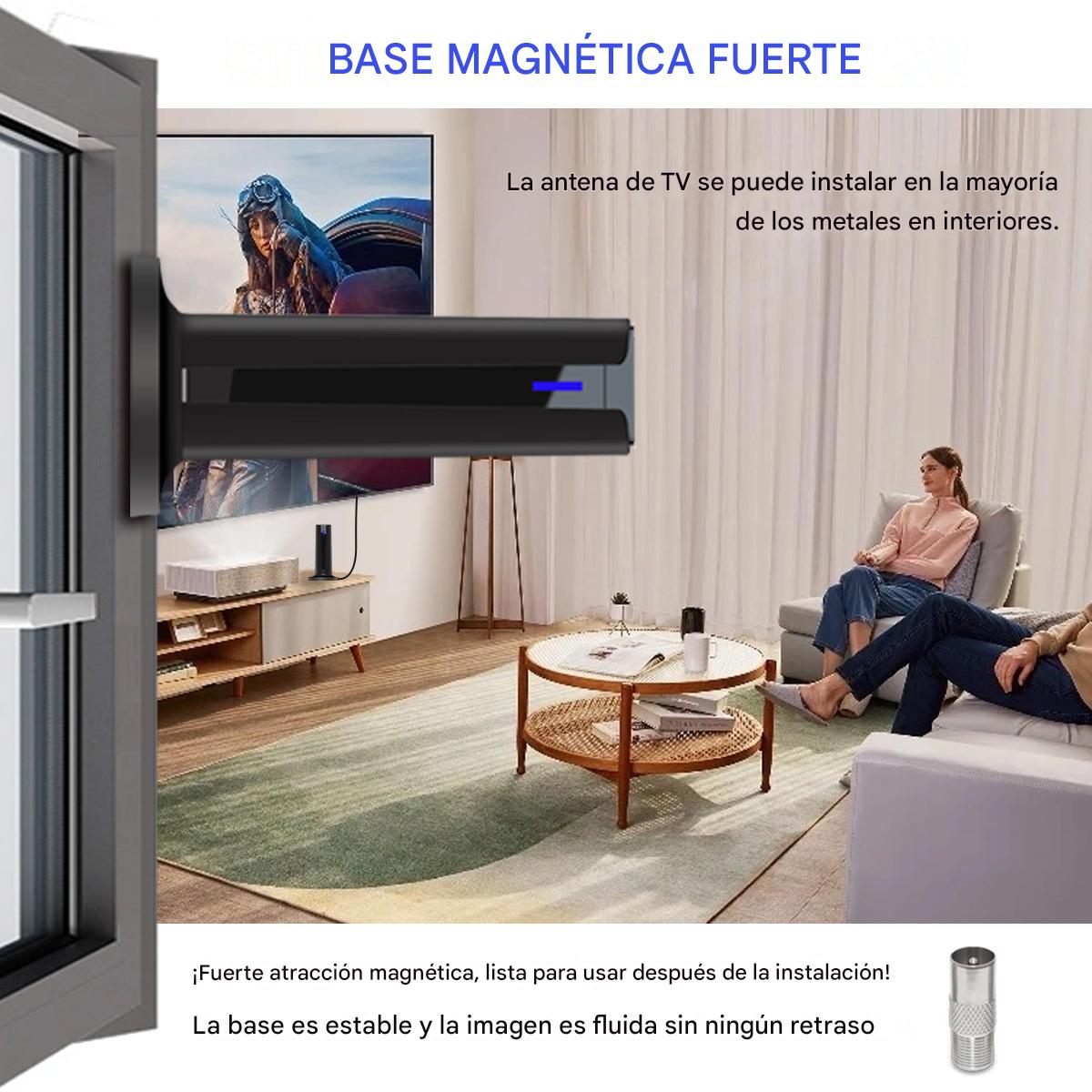 🔥🔥Receptor de TV digital HD para interiores🌐
