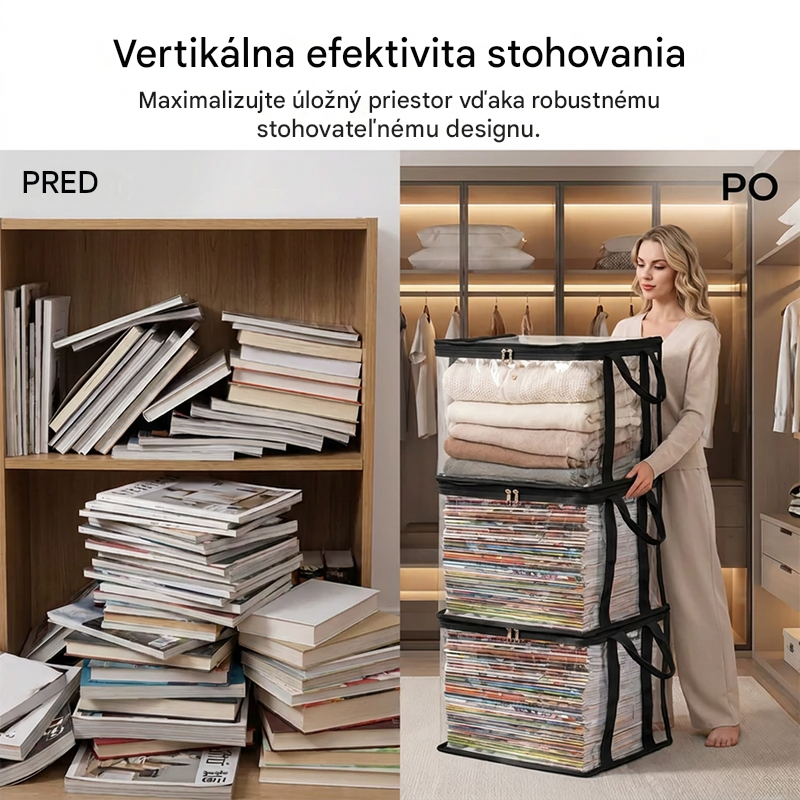 ✨Perfektný úložný priestor! Ideálne na oblečenie, hračky, knihy, plyšové zvieratká a takmer čokoľvek iné! 🧸📚👕🧦