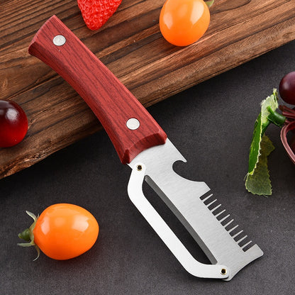 ✅Kupite 1, dobite 1 gratis (2 artikla) 🧅🔪 Večnamensko čistilo za smolo 3 v 1: Čisti, reže in odpira steklenice! 🔥