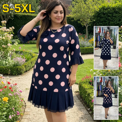 💟【S-5XL】🍂🍁👗 2026 őszi divatruha – klasszikus, elegáns és egyszerű fazon.