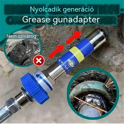 🔧 Rozsdamentes acél nagynyomású spirálzáras bilincsek, zsírzófej