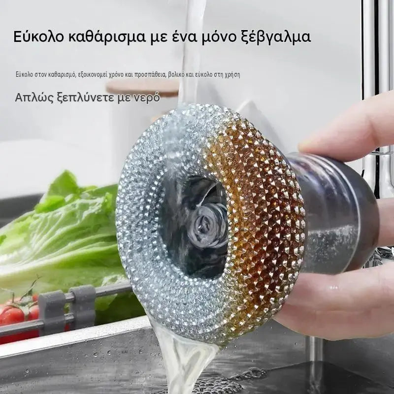 🧽 Súrolókefe adagolóval, KORLÁTOZOTT AJÁNLAT! 💪 Ideális edényekhez, serpenyőkhöz és mosogatókhoz. Gyors és egyszerű tisztítás erőfeszítés nélkül! 🍳