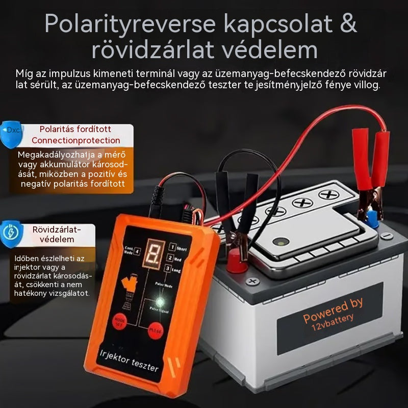 🔧⚡Professzionális 4 üzemmódú üzemanyag-befecskendező tesztelő és tisztító szerszám 😌