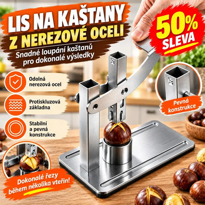🥜💪Klip na orechy s rukoväťou - vyrobený z nehrdzavejúcej ocele, pripravený na použitie
