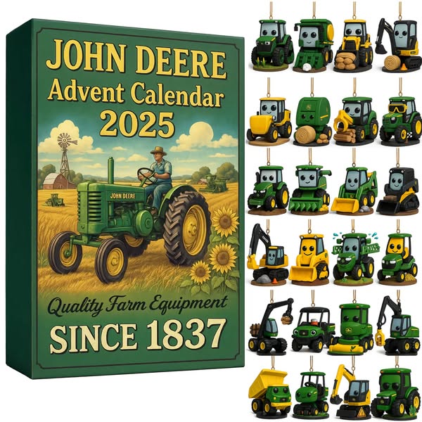 🎁🎁24denní adventní kalendář *John Deere