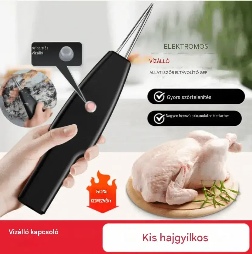 【🔥Kiárusítás】🐓🦆Elektromos baromfiszőr-eltávolító