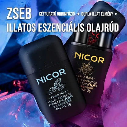 🔥🍃【5 illattípus】Hűsítő és frissítő orrspray, tökéletes álmosság, vezetés vagy tanulás esetén.