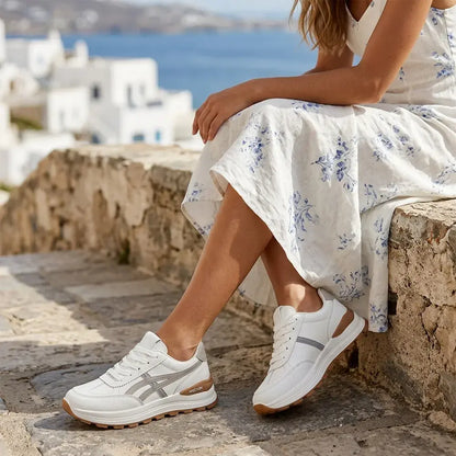 🍂 Na jar a jeseň! ✨ Dámska ležérna športová obuv 👟 【36-40】Ľahká bežecká obuv s hrubou podrážkou a liftingovým efektom, mäkká, priedušná a pohodlná, módna a všestranná 💖