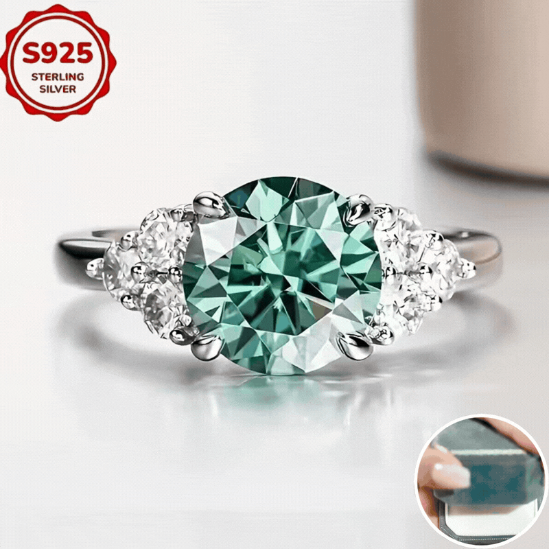 🎁【Αγοράστε 1, πάρτε 1 δωρεάν】💖💎Γυναικείο δαχτυλίδι Moissanite από ασήμι 925