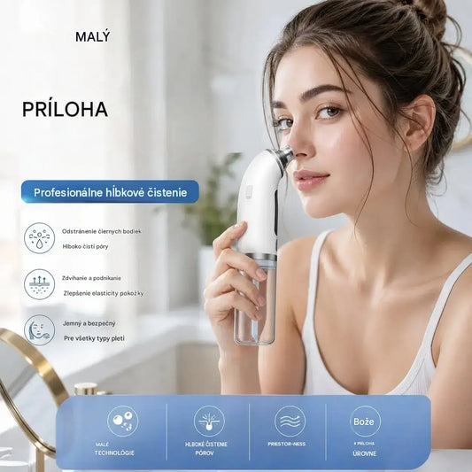 Elektrický čistič pleti · Zpevnění a lifting · Hloubkové čištění pórů