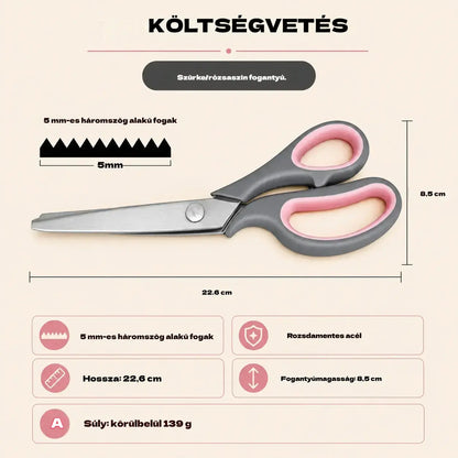 ✂️🧵Multifunkcionális kézműves olló, könnyedén készíthetsz gyönyörű csipkét!