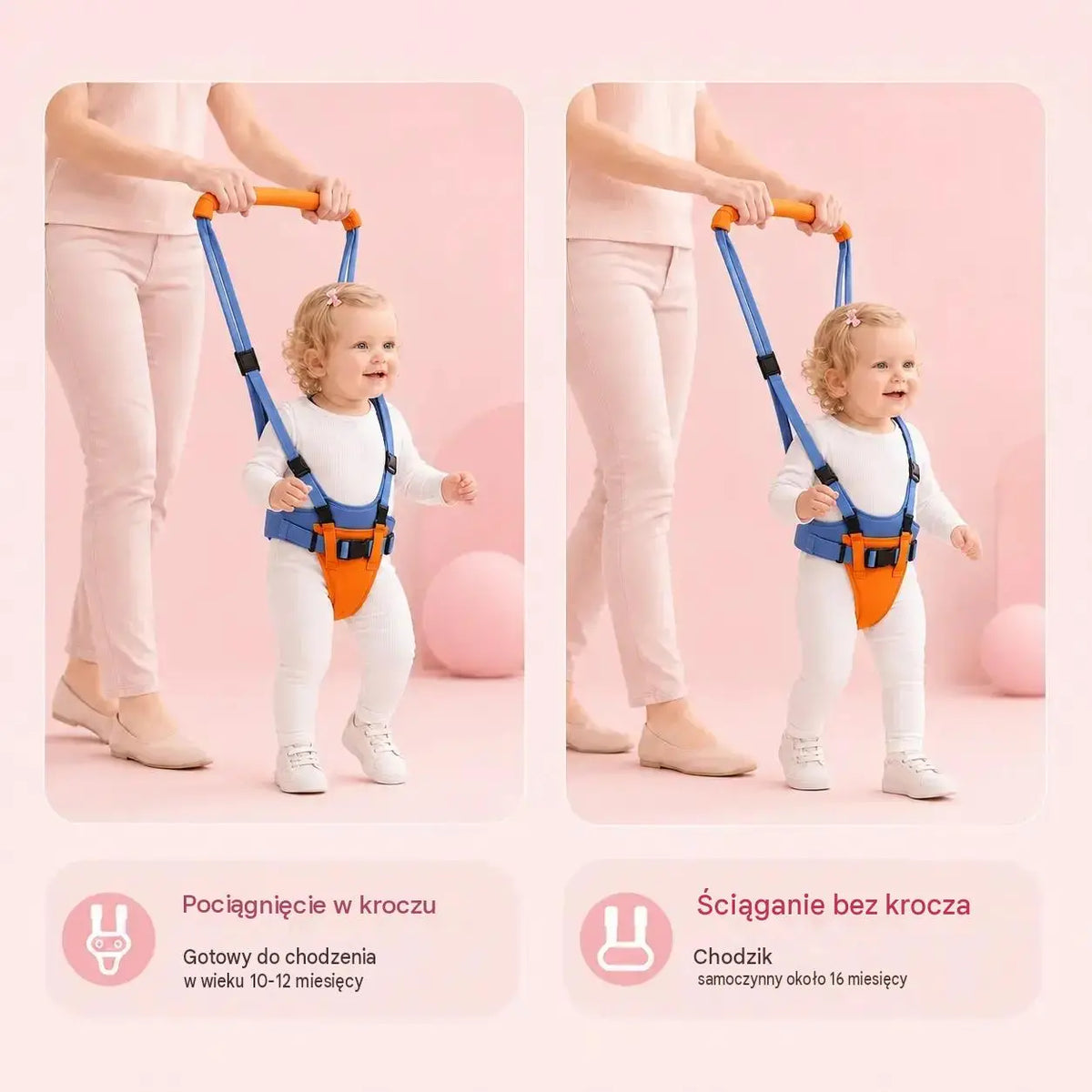 👶🚶 Regulowane nosidełko dla dziecka z odpinanym siedziskiem biodrowym
