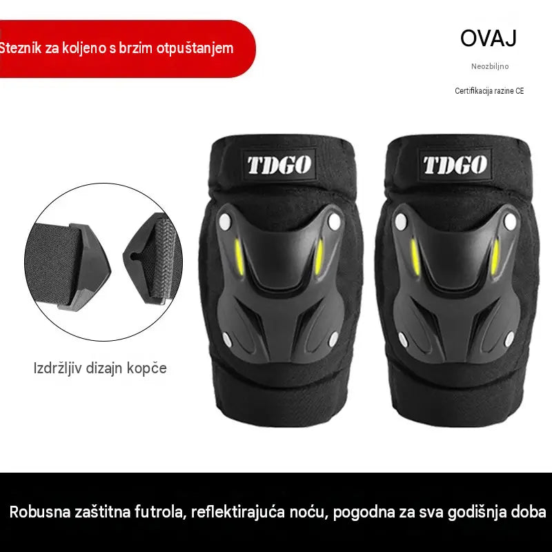 Fluorescentna zaštitna ortoza za koljeno prikladna za sva godišnja doba