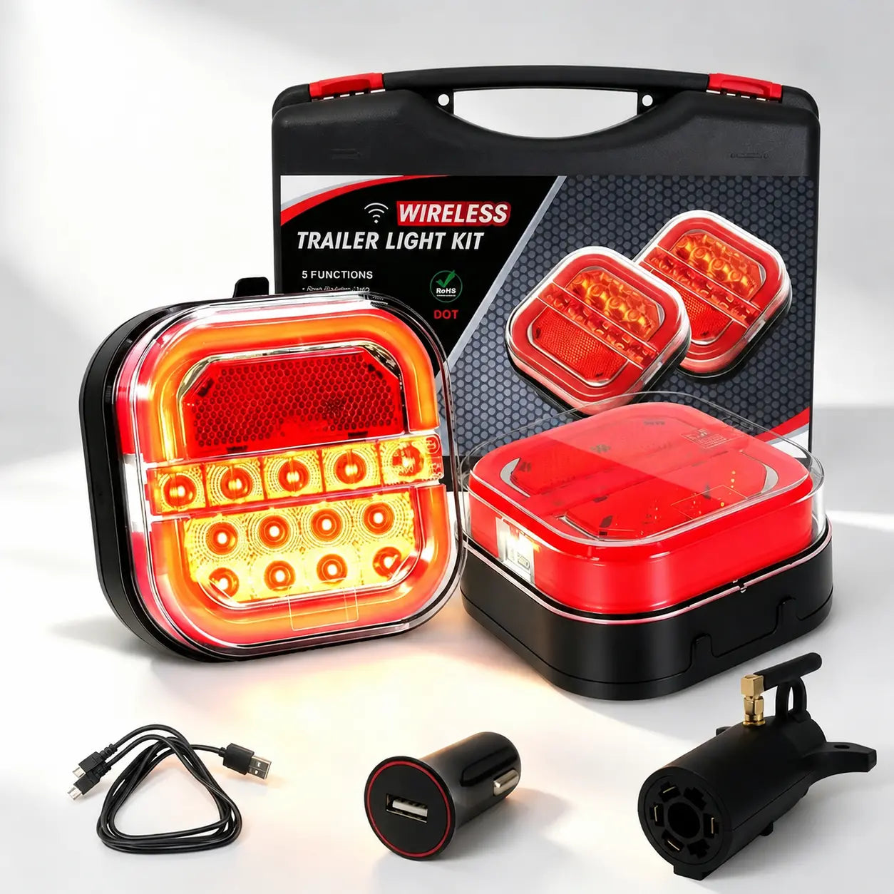 【Univerzalne 12V/24V】 LED luči za prikolico