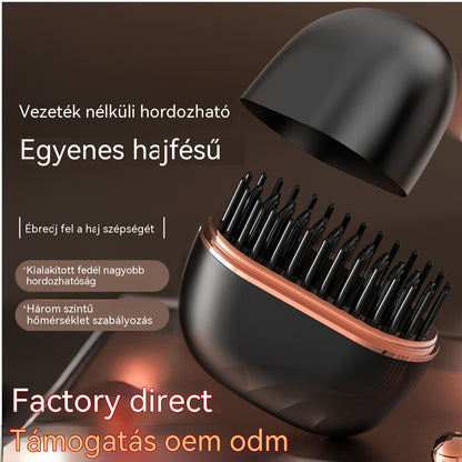 ✨ 💁‍♀️Ez az intelligens, vezeték nélküli hajvasaló lehetővé teszi, hogy otthon is szalonminőségű hajápolásban részesülj!
