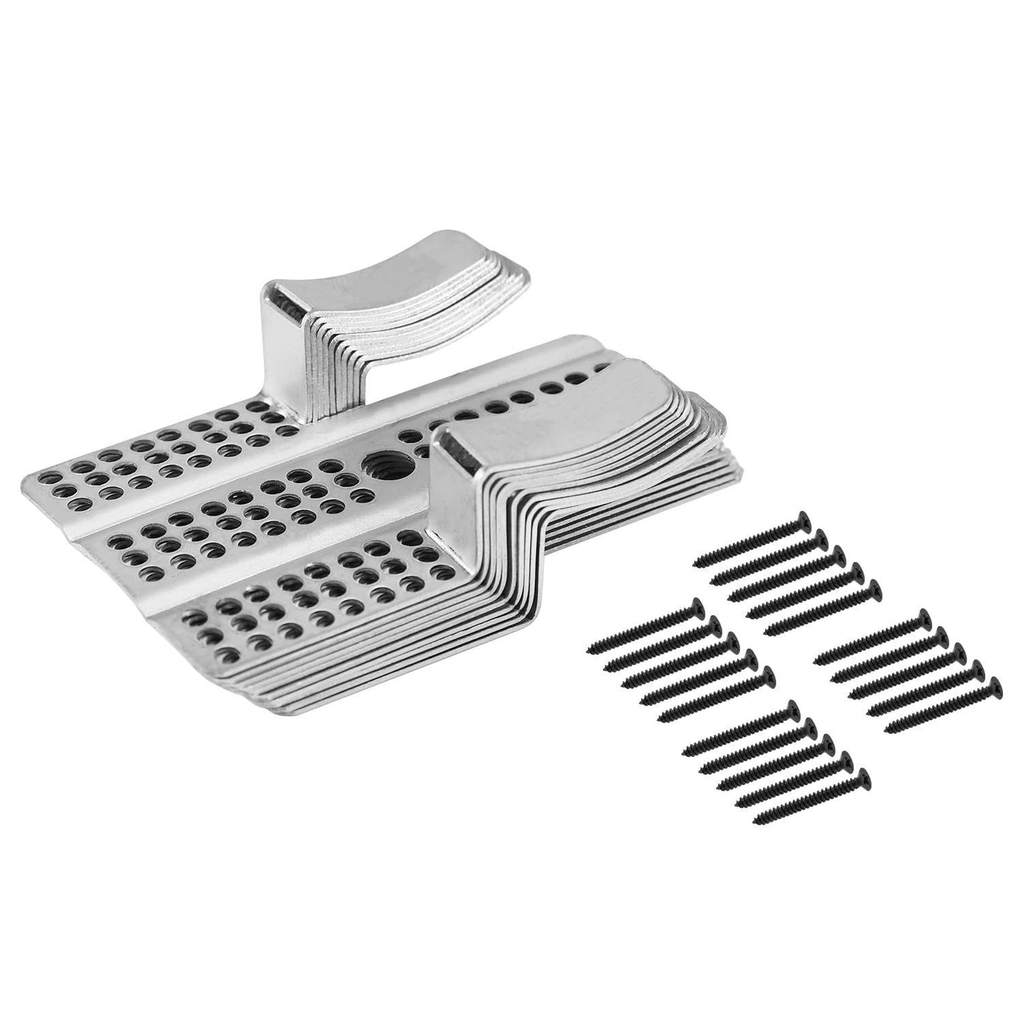 【10 artículos】Los clips de fijación para paneles de yeso se adaptan a paneles de 1/2" y 5/8" para reparar paredes dañadas.