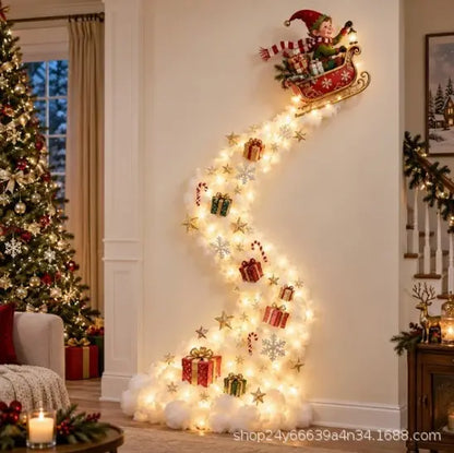 🎅 Hóember fali lámpa álomszerű világítással – azonnal feldobja a karácsonyi hangulatot! ✨