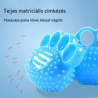 🖐Ortopédiai labda ujj- és kézregenerációhoz, rögzítőgyűrűkkel, erő- és mobilitást fejlesztő eszköz időseknek vagy stroke-osoknak