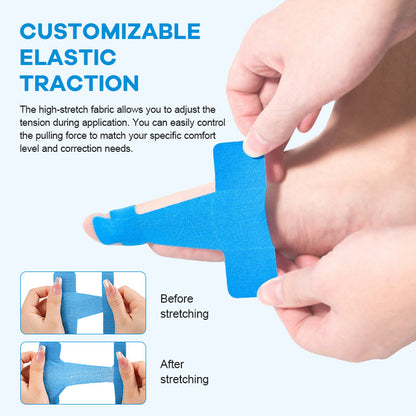 [50/100 unidades] Protectores de dedos flexibles, parches para quemaduras, vendas deportivas resistentes
