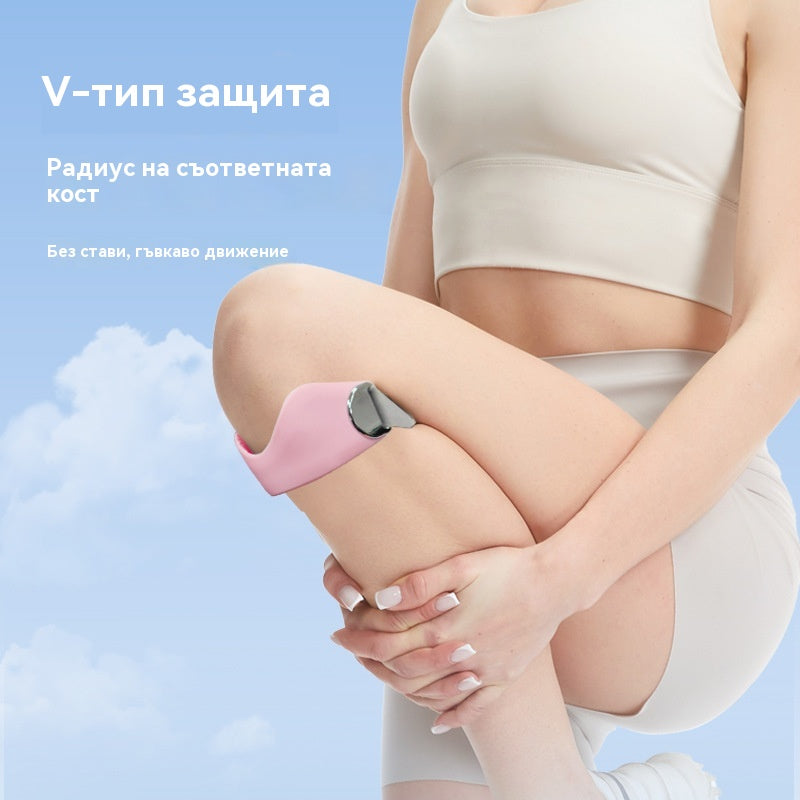 👨‍⚕️👩‍⚕️【Наколенка с опора за петата】Колан за опора с шарка, професионална наколенка