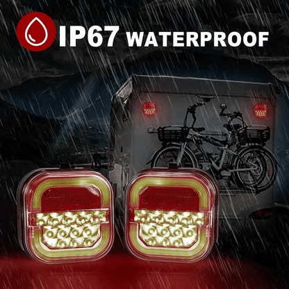 【Univerzálne 12V/24V】🚦 LED svetlá pre prívesy
