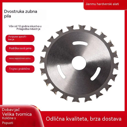 ⚙️⚡Kupite jedan, dobijte jedan gratis⚡🔨🔥 Dvosjekli list pile od legure za obradu drveta