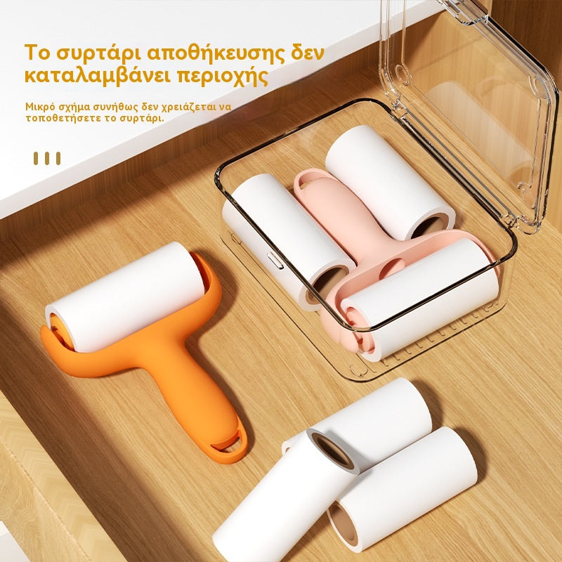 【Kúpte jeden, získajte jeden zadarmo】✨ Mini čistiaci valček – silné lepidlo, vždy s vami! 💪