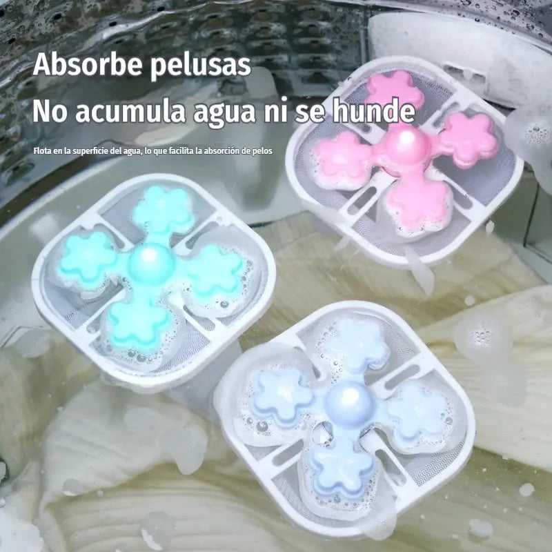 🌀6 kosov 22 EUR✨ Plavajoči filter za pralni stroj - Z vsakim pranjem ujame vlakna, lase in živalsko dlako 🧺