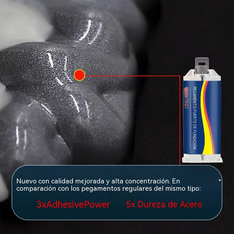 【2 artículos】🛠️ COMPRA MÁS Y LLÉVATE MÁS GRATIS ⚡ Adhesivo industrial de alta resistencia: unión de alta fuerza, resistente al calor y a los impactos para múltiples materiales 🔥