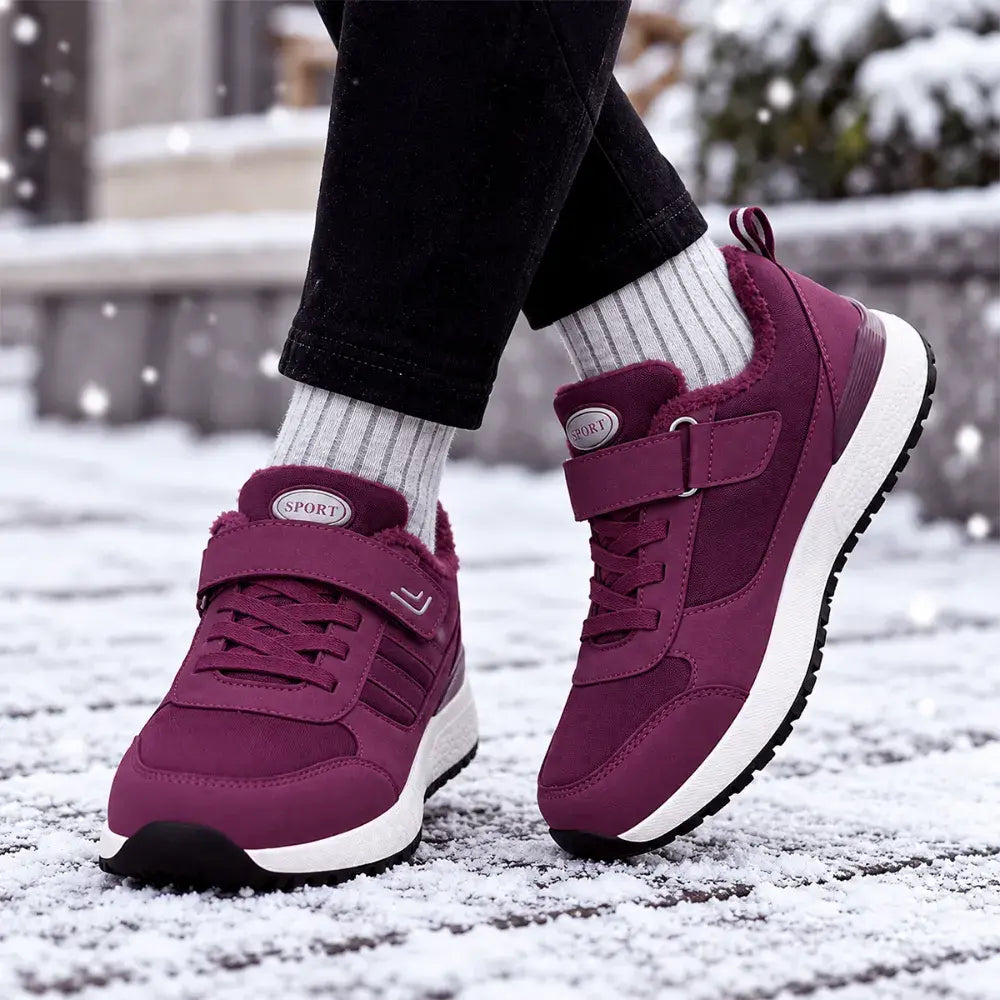 Télre tökéletes! Belső szőrme béléses meleg cipő, nem fázik többé a lábad! ❄️🔥👟