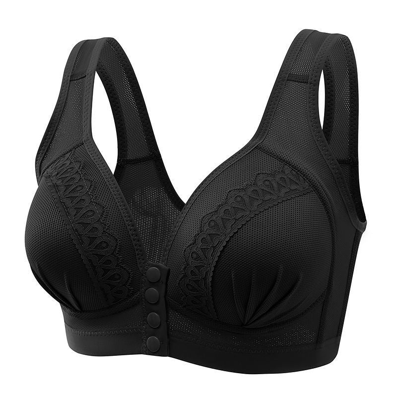 🌸 50% kedvezmény – korlátozott ideig! 💖[Vásárolj 1-et, kapsz 1-t ingyen] Pamut melltartó, elöl záródó kialakítással ✨ Könnyen viselhető, puha és tartást adó, kényelmes egész nap.