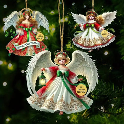 🎄🎁【Korlátozott ideig érvényes ajánlat - 50% kedvezmény】👼 Fa angyal karácsonyi dísz