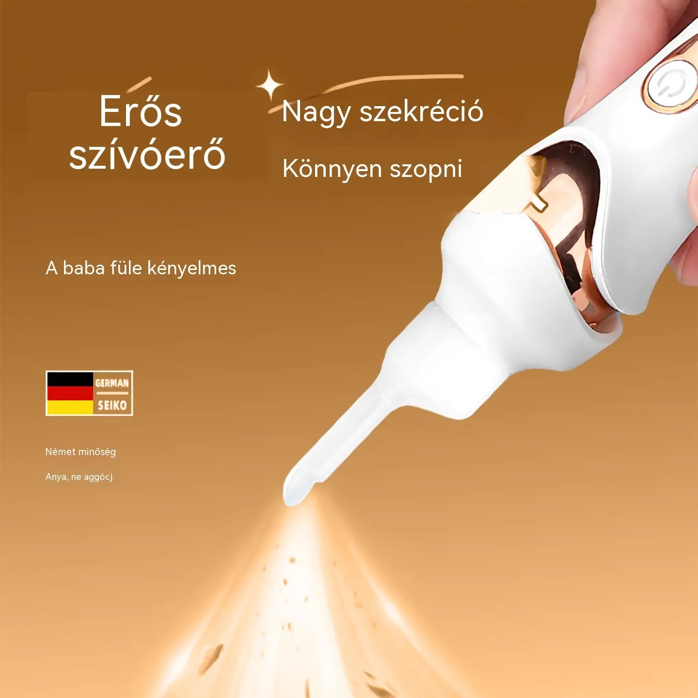 👂💡Elektromos vizuális fültisztító pálcika, egyszerre tisztít és szív, csendes és kényelmes.