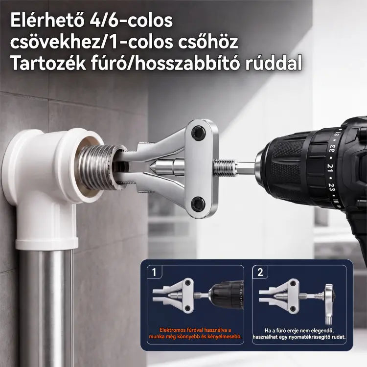 ⚙️ Cső kihúzó szerszám – Törött csövekhez, hatékony – Utánvét ⚡