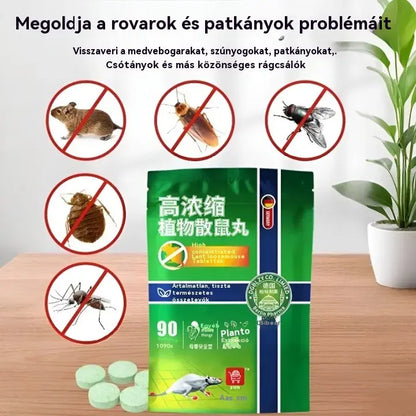 【5 tasak (50 kapszula)】【Szuper alacsony ár - 🔥 Utolsó három nap】 Hatékony patkány- és rovarirtó tabletták jégkristályvirágokkal.