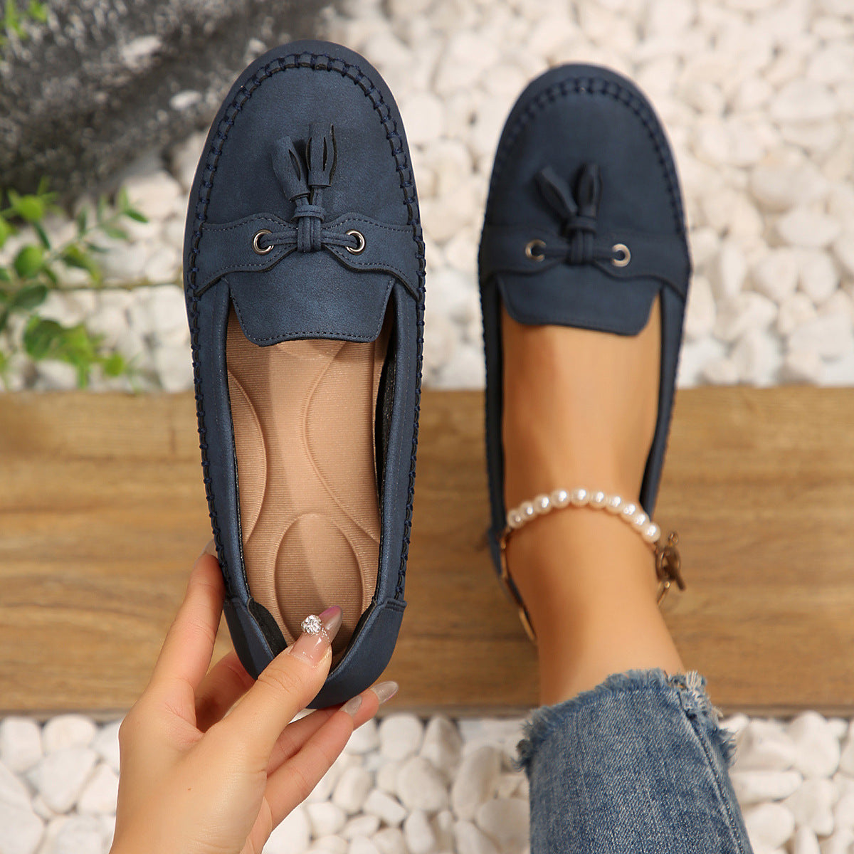 ✨50% kedvezmény✨【36-43】Női ortopéd cipő, valódi bőrből, könnyű, csúszásmentes, lélegző és kényelmes.