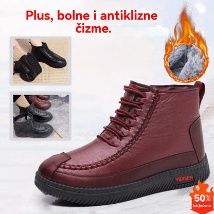 🔥【45% OFF】🔥【35-42】💥Nove zimske čizme za 2026. godinu, s mekim, zadebljanim i toplim potplatom